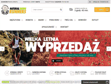 Tablet Screenshot of natural-born-runners.pl